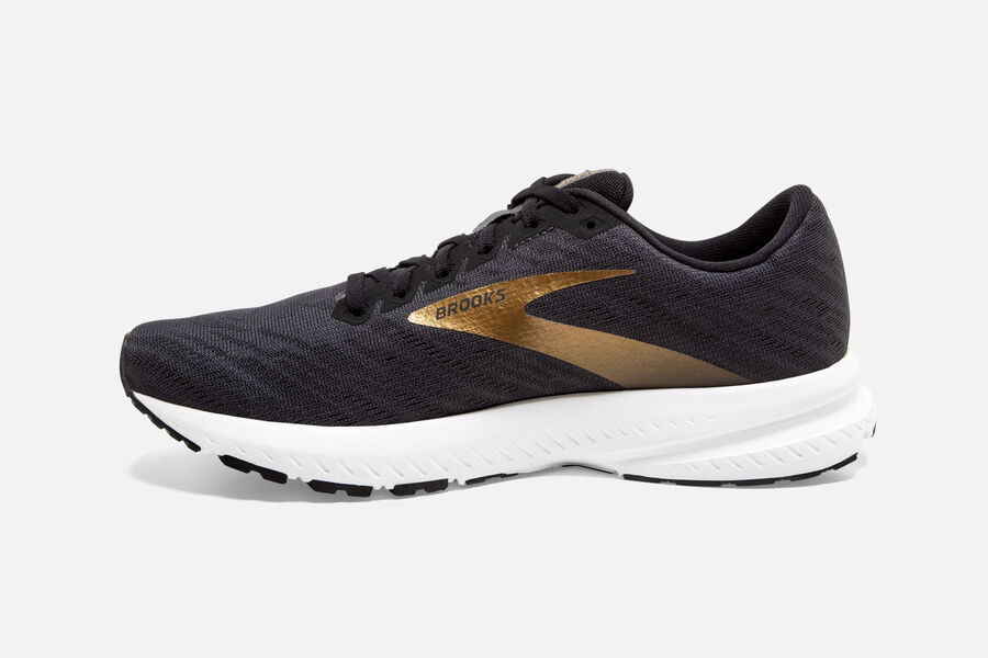 Brooks Launch 7 Road Löparskor Herr - Svarta/Guld - 2970-NWEIS